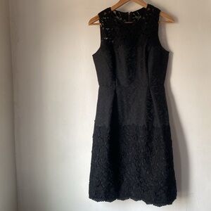 WHBM 2 Lace Jacquard Midi Dress